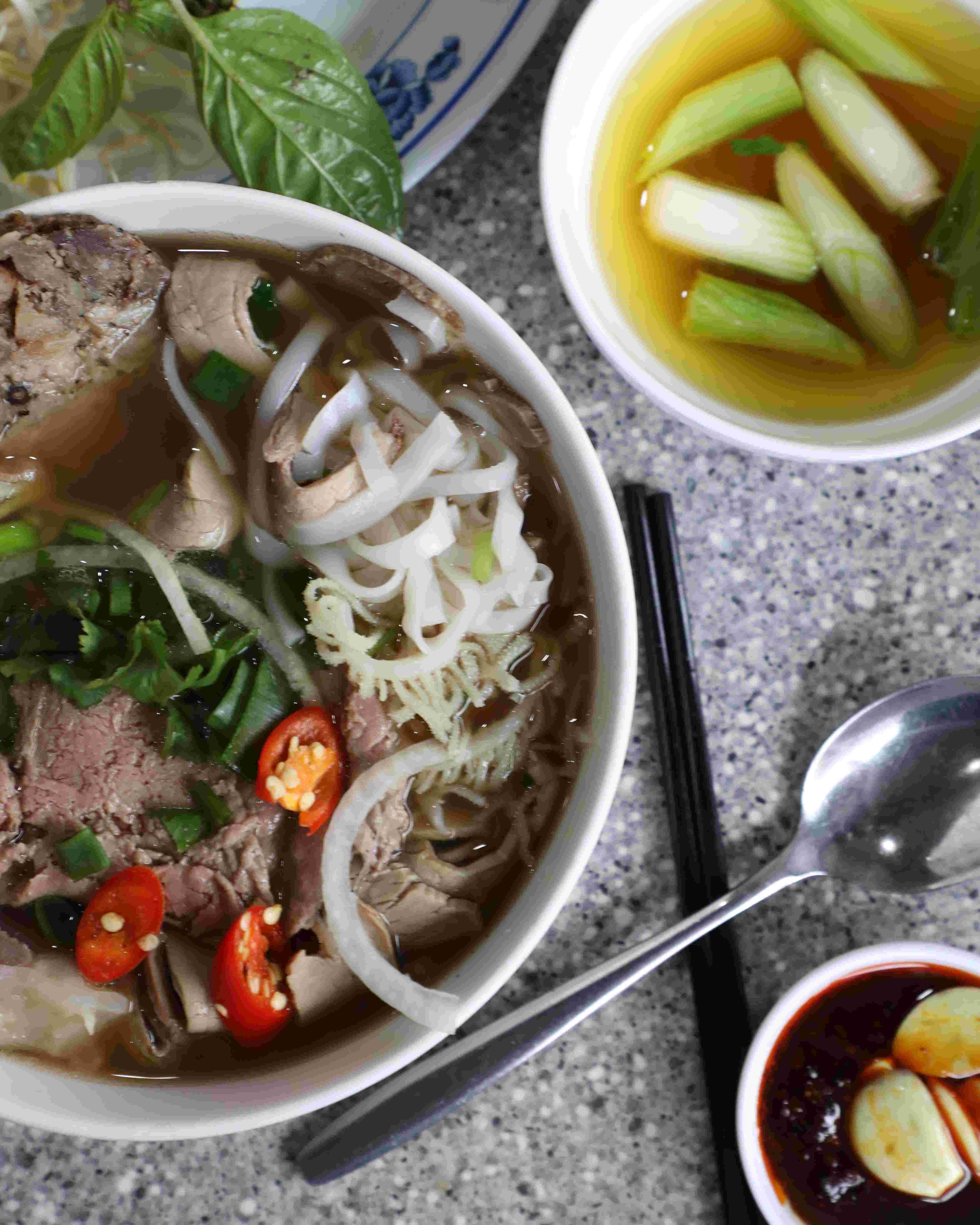 A bowl of phở from Pho Ann