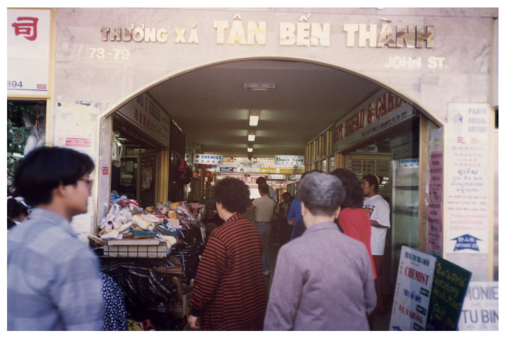 Entrance to New World Centre on John Street in 1993