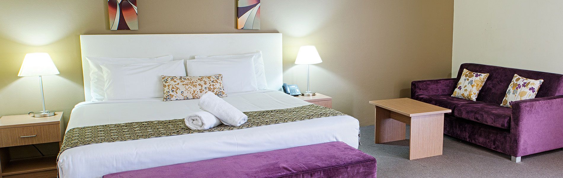 Guest room at Hunts Hotel Liverpool